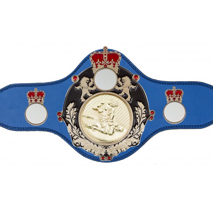 MMA CHAMPIONSHIP BELT-PLTQUEEN/B/S/MMAG-4 COLOURS